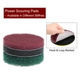 thumbnail image 4 of 8 Packs Drill Power Brush 3 inch Tile Scrubber Scouring Pads 320-400 Grit for Household Cleaning, 4 of 6