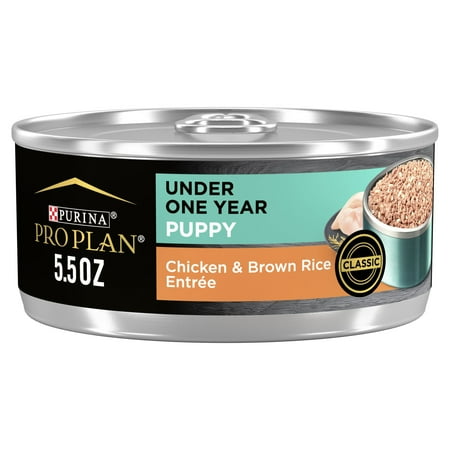 UPC: 0038100139429 | Purina Pro Plan Puppy Wet Dog Food Under 1 Year High Protein  Chicken & Brown Rice  5.5 oz Cans (24 Pack)