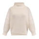 thumbnail image 3 of Suéter de cuello alto elegante para mujer, suéter de punto grueso informal de manga larga de gran tamaño, sudaderas de punto, 3 of 4