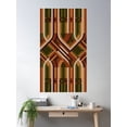 thumbnail image 2 of Rustic Plaid Abstract Fall Pattern – Modern Autumn Design For Phone Cases And Decor Poster Wall Art, Modern Wall Decor For Living Room Bedroom, 16x24 UNFRAMED, 2 of 3