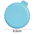 thumbnail image 2 of Brosse à Cheveux Pliable avec Miroir, Peigne de Massage Rond Mini Compact pour Sac à Main/poche, Format de Voyage pour Filles et Femmes, 2 of 6