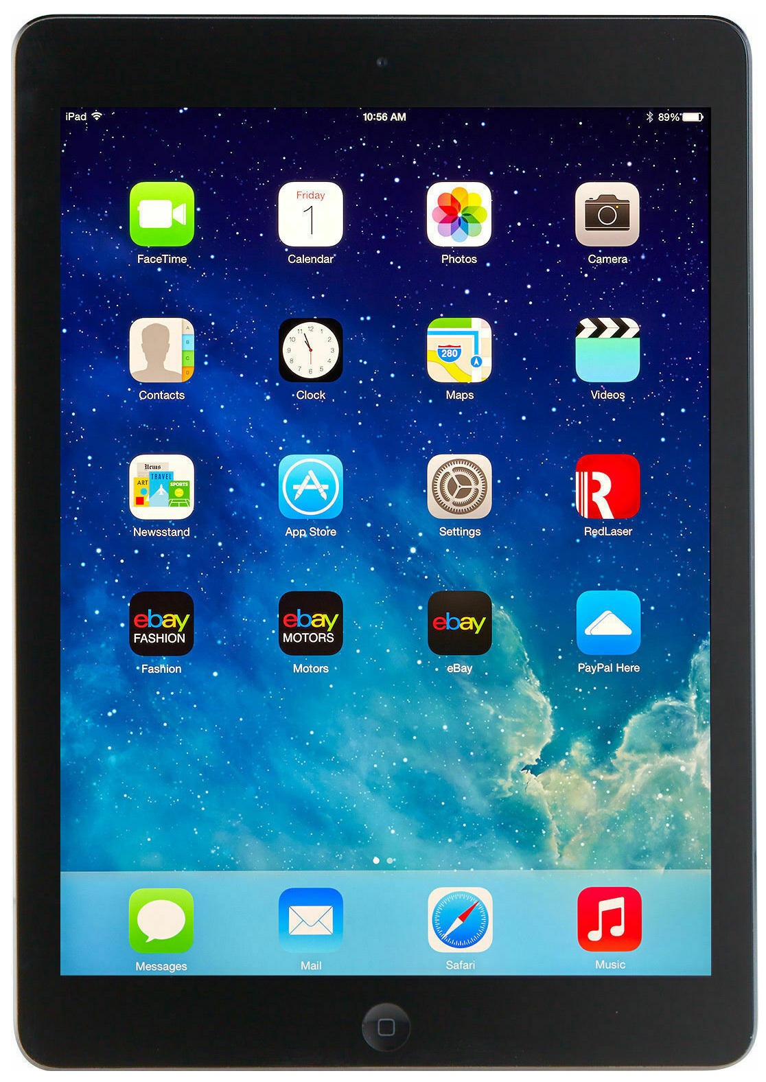 Apple iPad Air 64GB WiFi Unlocked Tablet w/ 5MP Camera Gray (Used