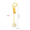 thumbnail image 1 of BeesClover Peluche de Chat avec Ventouse Réglable Extensible Hanging Spring avec Jouet Interactif Bell pour Chats d'Intérieur, 1 of 6
