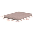 thumbnail image 2 of COVERS&ALL Mattress Protector Cover 100% Waterproof - Doubled Zippered Full Bed Mattress Protector for Patio Bench, Sofa/Cushion (5" x 42" x 74", Fab Sand), 2 of 4