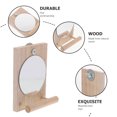 thumbnail image 2 of EeaseCA 1Pc Bird Mirror With Perch Bird Parrot Perch Mirror Toy Stand Bird Toy, 2 of 7