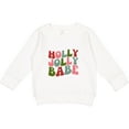 thumbnail image 2 of Inktastic Holly Jolly Babe Toddler Sweatshirt, 2 of 4