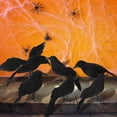 thumbnail image 2 of 6PCS Halloween Black Crows Feathered Crows Realistic Looking Halloween Handmade Feathered Crow for Halloween Indoor Outdoors Ravens Birds Decoration, 2 of 6