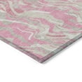 thumbnail image 2 of Addison Rugs Machine Washable Indoor/ Outdoor Abstract Flow Chantille Rug Pink - 8' x 8', 2 of 5