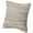 Beige With Cushion, variant on 16" Handwoven Wool & Cotton Throw Pillow Cover with Woven Knit Texture