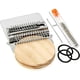 thumbnail image 1 of Mini telar para remendar ropa: kit portátil de reparación de prendas con parches de punto., 1 of 5