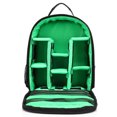 thumbnail image 2 of Matsuzay para cámara multifunción Video Digital DSLR Bolsa para cámara al aire libre Estuche para para Accesorios de cámara y óptica negro + verde, 2 of 6