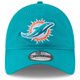 thumbnail image 2 of Gorra New Era NFL Core Classic 9TWENTY Miami Dolphins Aqua, 2 of 4