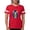 Red, variant on CafePress - Power Rangers Blue Ranger Women's Football T Shirt - Womens Football Shirt