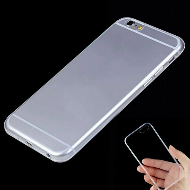 Transparent Clear Soft Silicone Case Skin Cover for SE 5 5S 6 6S 7 Plus