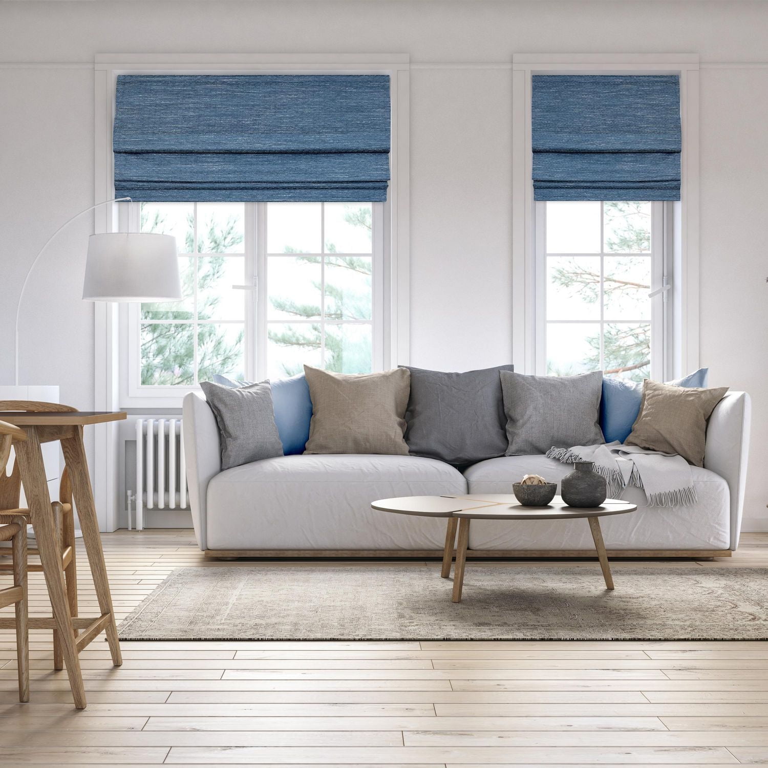 Versailles' Caesar Cordless Roman Shades (27in x 63in)