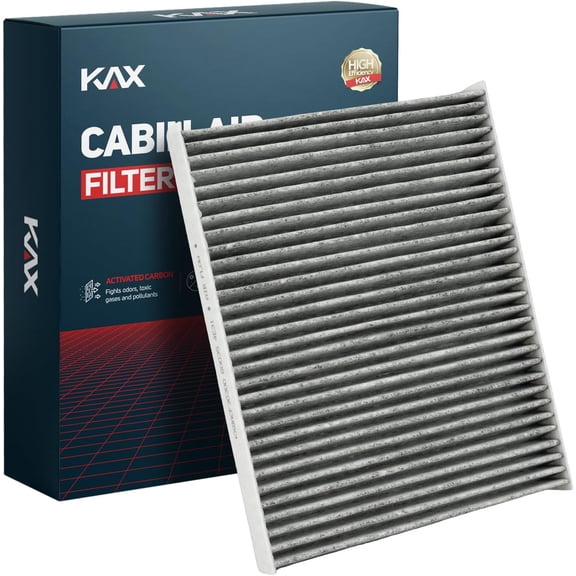 KKFEN-Cabin Air Filter with Activated Carbon, CF11670 Replacement for Ford Fiesta 2011-2019, EcoSport 2018-2022 Strong Adsorption Passenger Compartment Air Filter
