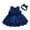 Dark Blue, variant on 0-6T Toddler Baby Girl Easter Dresses Flower Girl Dress Embroidered Tutu Evening Gown Lace Dresses with Headwear Yellow, 3-4 Years