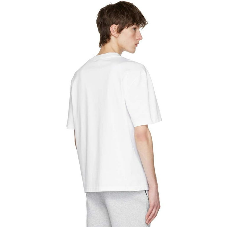 Lacoste Unisex Lacoste X Minecraft Organic Cotton Long Sleeve T-Shirt White  TH5039 001