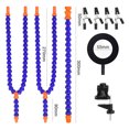 thumbnail image 2 of Clip De Escritorio Para Pcb Clip de escritorio PCB para trabajo de lectura/placa de PC/soldadura (USB azul con luz), 2 of 5