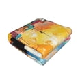 thumbnail image 3 of Throw Blanket for Couch - Colorful Fishing Boats Soft Comfy Lightweight Cozy Warm Throw Blanket, Fuzzy Plush Flannel Blanket & Throws for Sofa and Bed All Season, 3 of 8