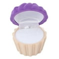 thumbnail image 2 of Caja de Almacenamiento para anillos y pendientes NikouMX pequeña portátil Color morado, 2 of 8