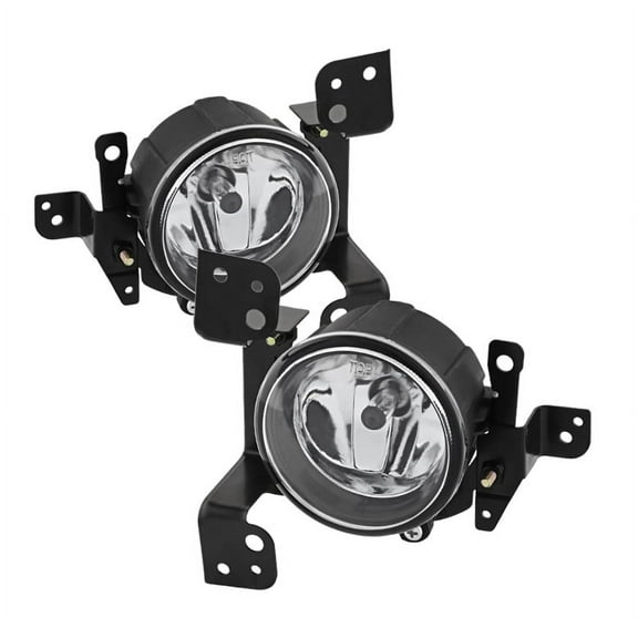 AKKON - For 2014 2015 Mit Mitsubishi Mirage Clear Lens Bumper Driving Fog Light W/ Bezel Switch