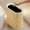 Beige, variant on Rewenti Home Use Press Top Flip Lid Trash Can Space Saving Storage Bin for Kitchen Dining Room Bathroom and Narrow Spaces Convenient Clamp Style Garbage Bin Home Decor