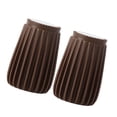 thumbnail image 4 of 2Pcs Wall Bed Stopper Anti Collision ABS Punch Free Rotatable Mute Bed Anti Shake Tool for Home Brown Large, 4 of 8