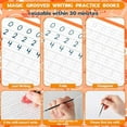 thumbnail image 5 of Workbook Full Set,Magic Grooved Writing Practice Books,Your Little Explorer Writing Books, Reusable Grooved Handwriting Practice,Auxiliary Practice,Happy Learning (2set), 5 of 10