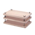 thumbnail image 1 of ZheElen Compact Wooden Card Binding Press Durable Flat Paper Press Machine Easy To Flat Paper Machine For Photo Album Card, 1 of 6