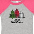 thumbnail image 4 of Inktastic Country Christmas Plaid Trees Boys or Girls Baby Bodysuit, 4 of 5