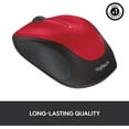 thumbnail image 4 of Logitech M235 Wireless Mouse Red, 4 of 9