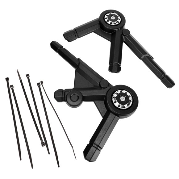 Motorcycle Side Frame Guard, Accurate Fitting Side Frame Cover ABS Protective Exquisite Appearance For Motorbike Black