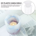 thumbnail image 4 of HONMEET White Plastic Candle Mold for Scented Candle Making Supplies, Easy to Use and Craft Tool, 4 of 8