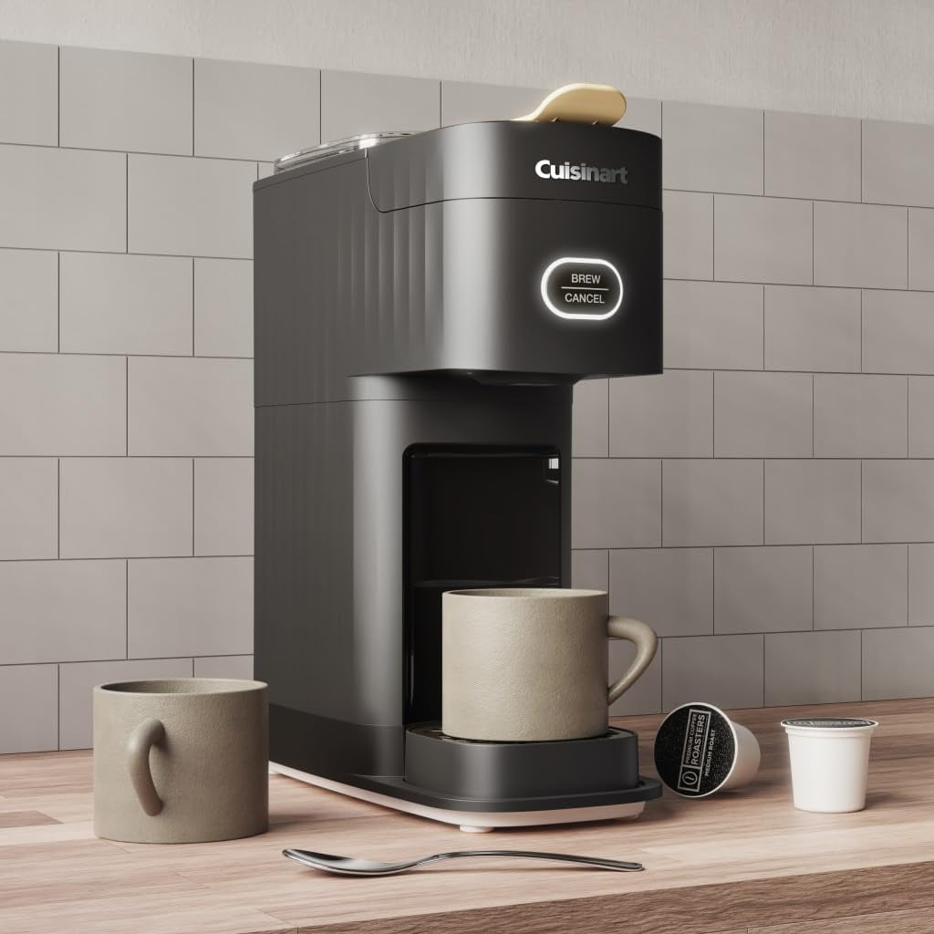 コーヒーメーカー・エスプレッソマシン Cuisinart Single Serve Coffee Maker Cuisinart, Soho Single-Serve Coffeemaker, SS-7BK, Black - Walmart.com