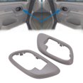 thumbnail image 4 of Kit de Molduras de la Cubierta de la Manija Interior de la Puerta Juego de 2 Piezas de Manija Interior de Coche para Decoración de Puerta Interior Juego Gris de Repuesto para ANGGREK  Otros, 4 of 8
