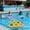 Black, variant on Inflatable Tic Tac Toe Set Triangular Floating Game Board Easy Inflate Waterproof Playset for Pool Parties Outdoor Water Activities and Group Interaction, Triangular Tic Tac Toe, Floating Game
