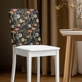 thumbnail image 2 of Xoenoiee Mushroom Dragonfly Daisy Print Chair Back Covers for Dining Room, Universal Back Chairs Protector, Modern Backs Covers for Dining Chair Decoration, 20 x 19 Inches, 1 Pack, 2 of 7