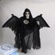 thumbnail image 2 of Adornos colgantes de Halloween, decoraciones de Halloween, regalos de Halloween, fantasma volador de Halloween, decoración luminosa con control de sonido, murciélago fantasma volador, 2 of 4