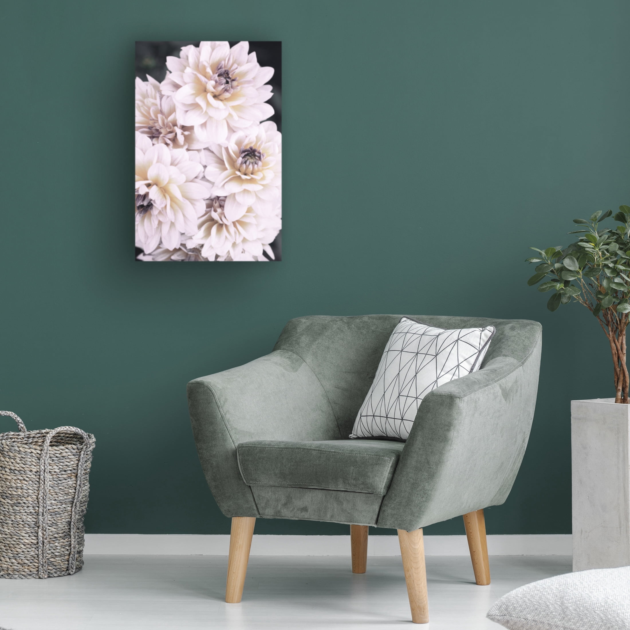 Trademark Fine Art Pictufy Studio Pinkish Flowers Canvas Wall Art