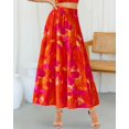 thumbnail image 2 of Falda BTFBM Midi con estampado floral Maxi para mujer Verano 2025, 2 of 6