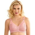 thumbnail image 2 of Bali Double Support Front Close Wirefree - Gentle Peach - Size - 34C, 2 of 2