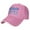 Blue, variant on Unisex Lightweight Baseball Cap, Washable Cotton Reinforced Stitch with Metal Buckle, All-Season Leisure Hat for Gym & Travel Everyday Use, Pink