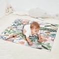 thumbnail image 2 of Pioneer Flower Floral Print Pattern Blanket,Comfortable Soft Flannel Throw Blanket,All Season,Warm Lightweight Blankets for Sofa Bed Couch Living Room Chair,30"x40", 2 of 4