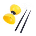 thumbnail image 1 of Juego de diábolo de yoyo chino con triple rodamiento, divertido, grueso, portátil, práctico y flexible. Amarillo S, 1 of 9