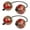 2 Pairs, variant on lionlar African Shaker Rattle Hand Percussion Instrument Maracas Percussion Party Favors 1Pairs