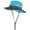 Blue, variant on Women's Summer Sun Bucket Hats, UV Protection Beach Hats Foldable Mesh Fishing Cap for Women