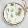 thumbnail image 4 of Saro Lifestyle Forest Trees Design Table Napkin (Set of 12), 4 of 4