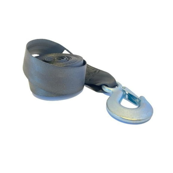 Sangle de treuil marine pour chien bleu 2 "x 20 '(résistance à la rupture de 5000 lb)