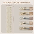 thumbnail image 5 of Roxstand 2'x12' Washable Runner Rug for Hallway Entrance Bedroom Entryway, Vintage Non Slip Stain Resistant Kitchen Rugs, Beige, 5 of 10